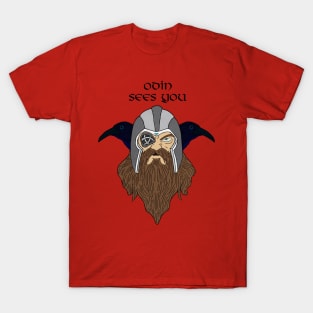 Odin and his crows T-Shirt